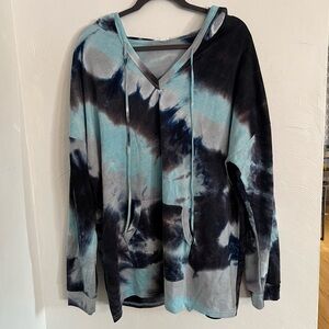 Lightweight Tie Dye Hoodie
